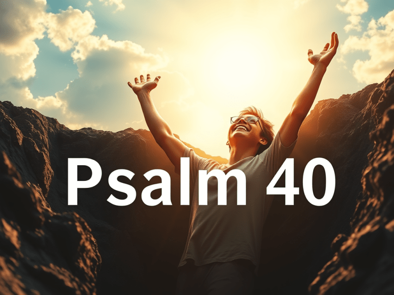 Psalm 40 | Waiting Patiently for the&nbsp;Lord