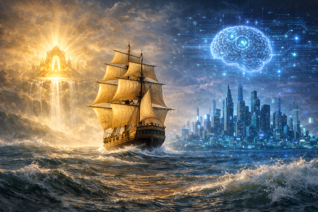 The Throne and the Circuit: Sailing Toward Truth in a Synthetic&nbsp;Age