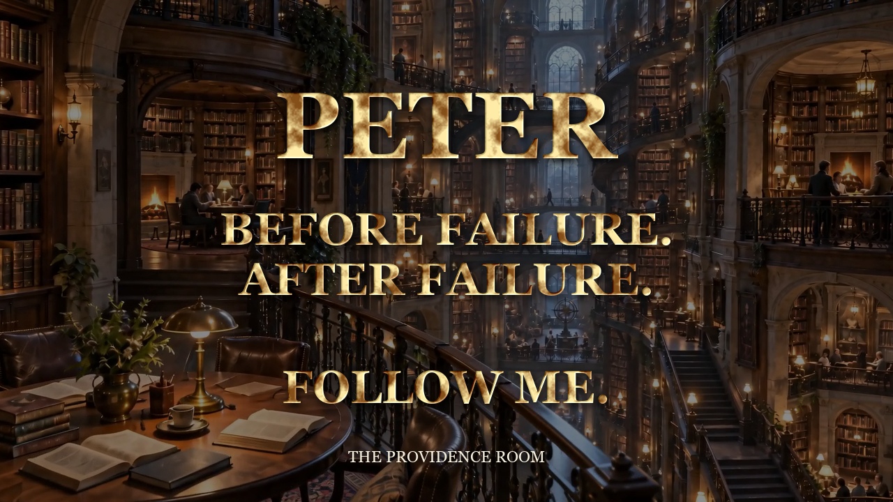 Peter: Before Failure. After Failure. Follow Me. | The Providence Room