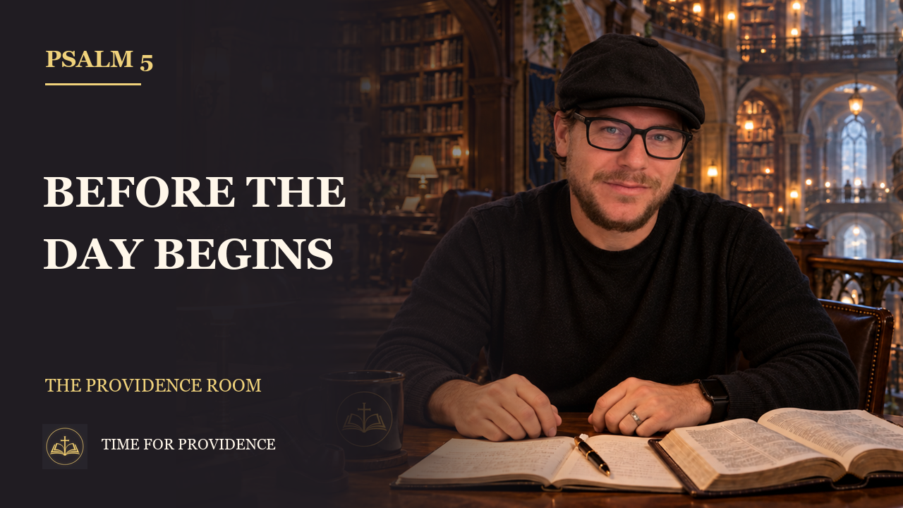 Psalm 5: Before the Day Begins | The Providence Room